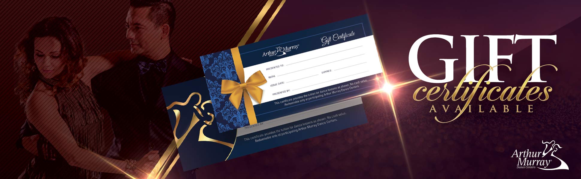 Arthur Murray Baltimore Gift Certificates